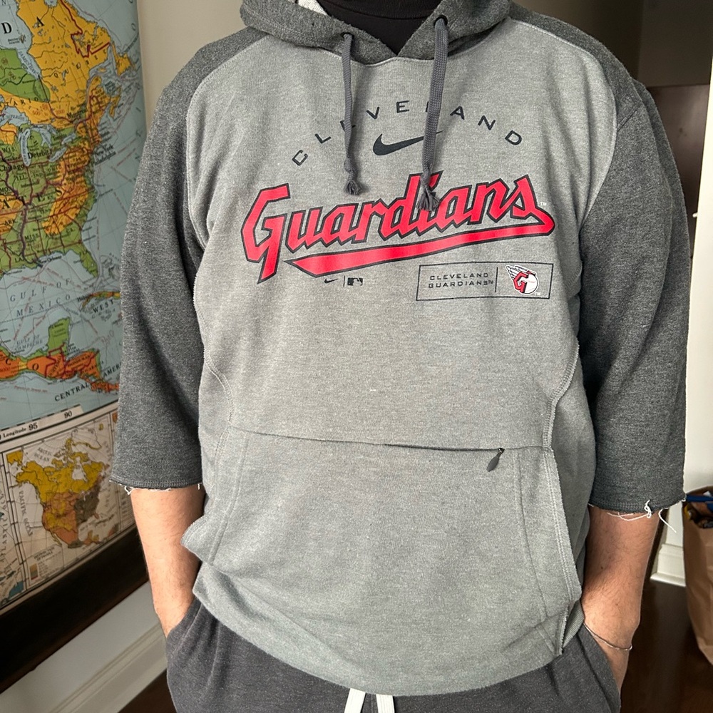 Nike Cleveland Guardians 3/4 Sleeve Sweatshirt
